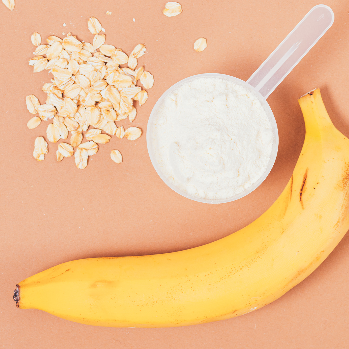 Whey protein, oats and a banana