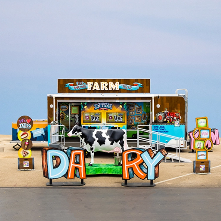 Dairy Discovery Zone exhibit