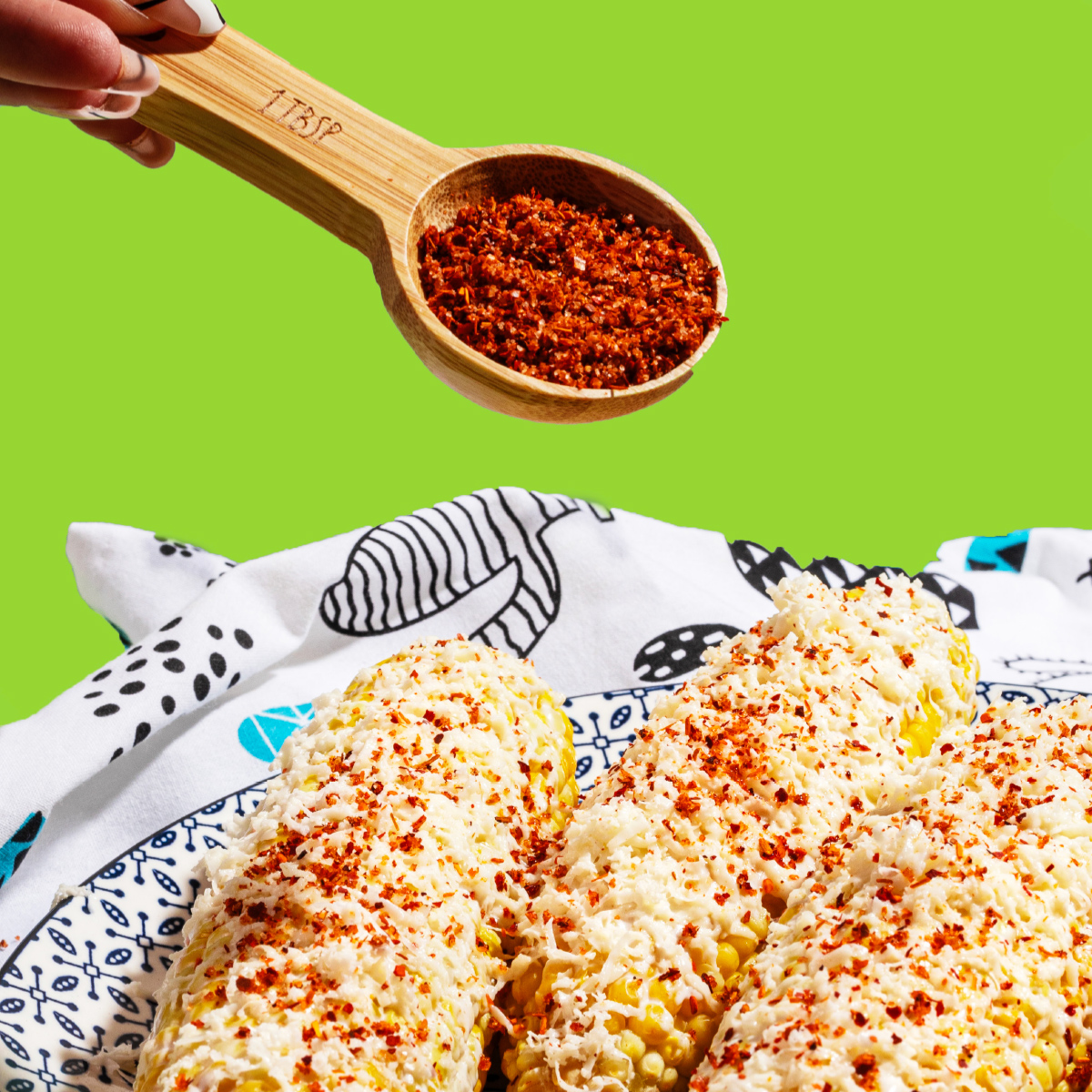 Elote con Yogur y Queso