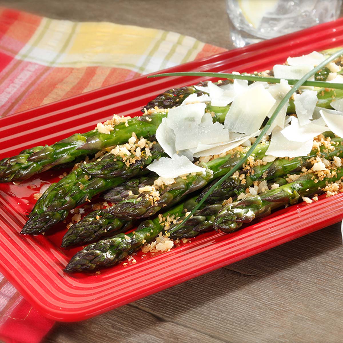Lemon Parmesan Asparagus