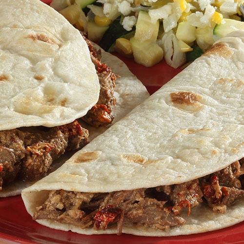 Milk Braised Beef Tacos