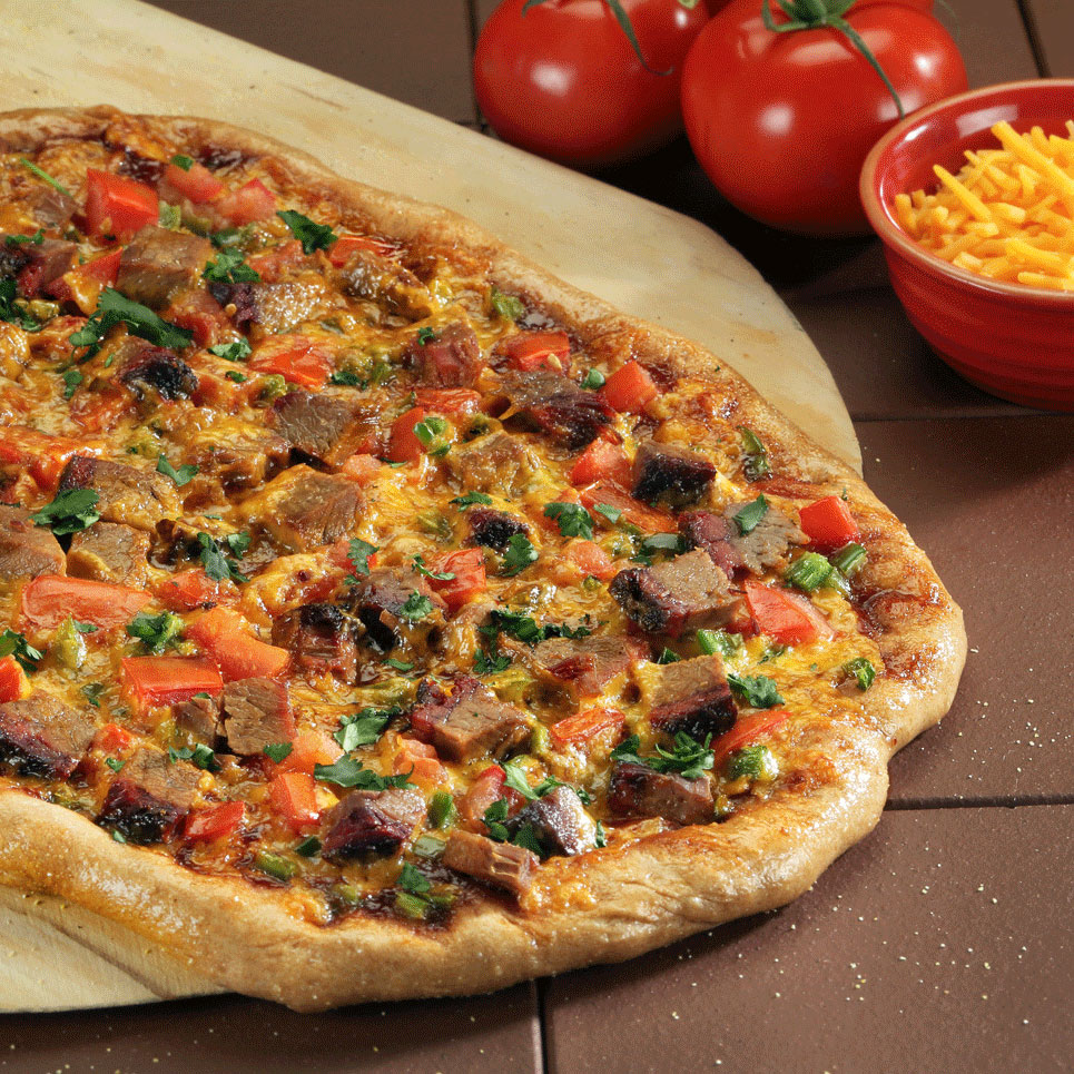 Happy Houston Brisket Pizza