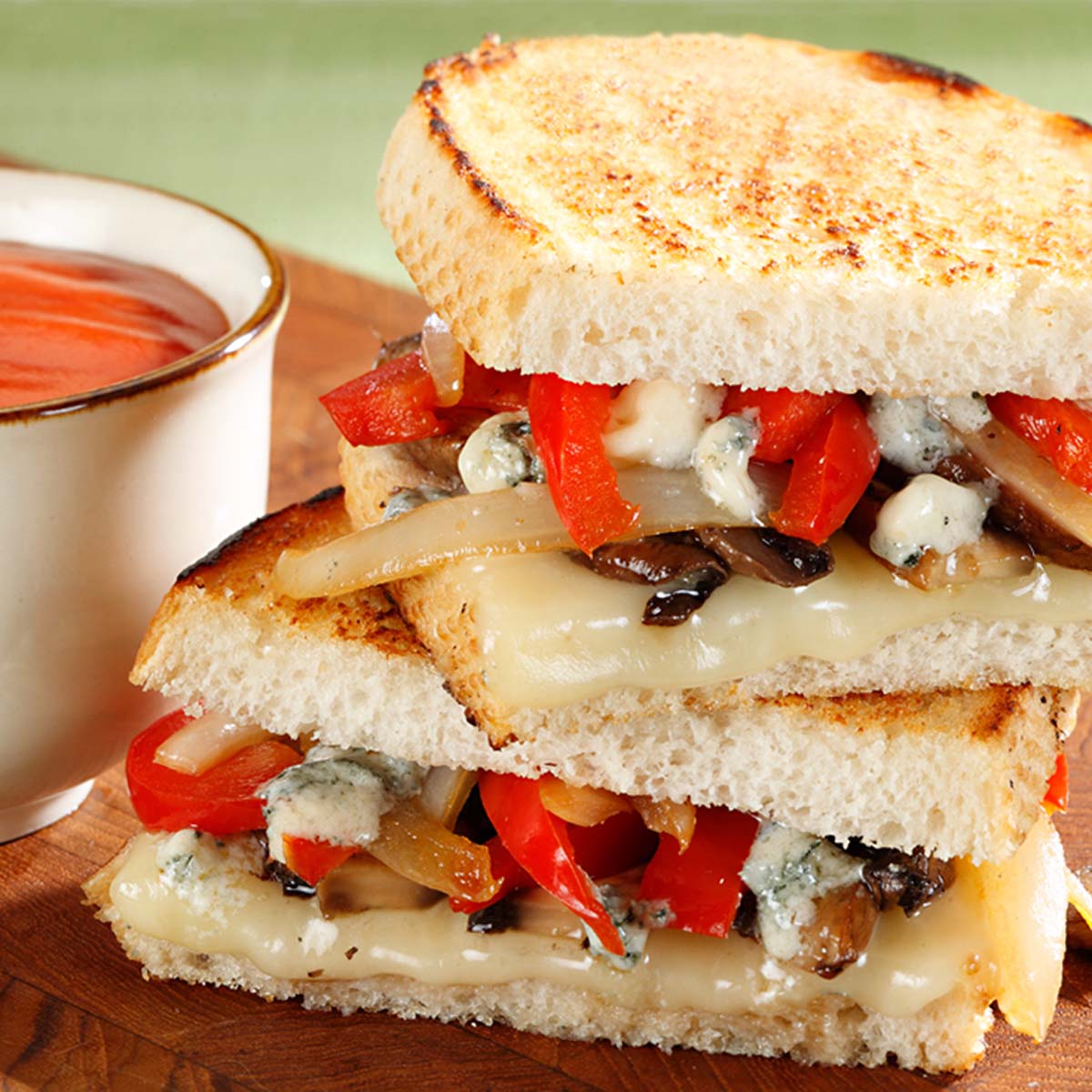 LaPorte-obello Grilled Cheese Sandwich