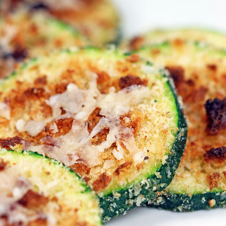 Zucchini Parmesan Rounds