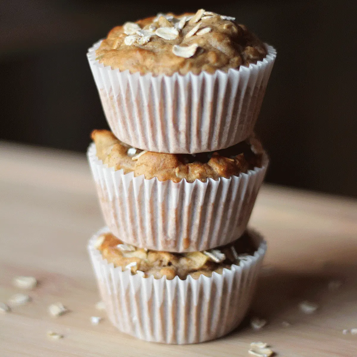 Apple Oat Muffins