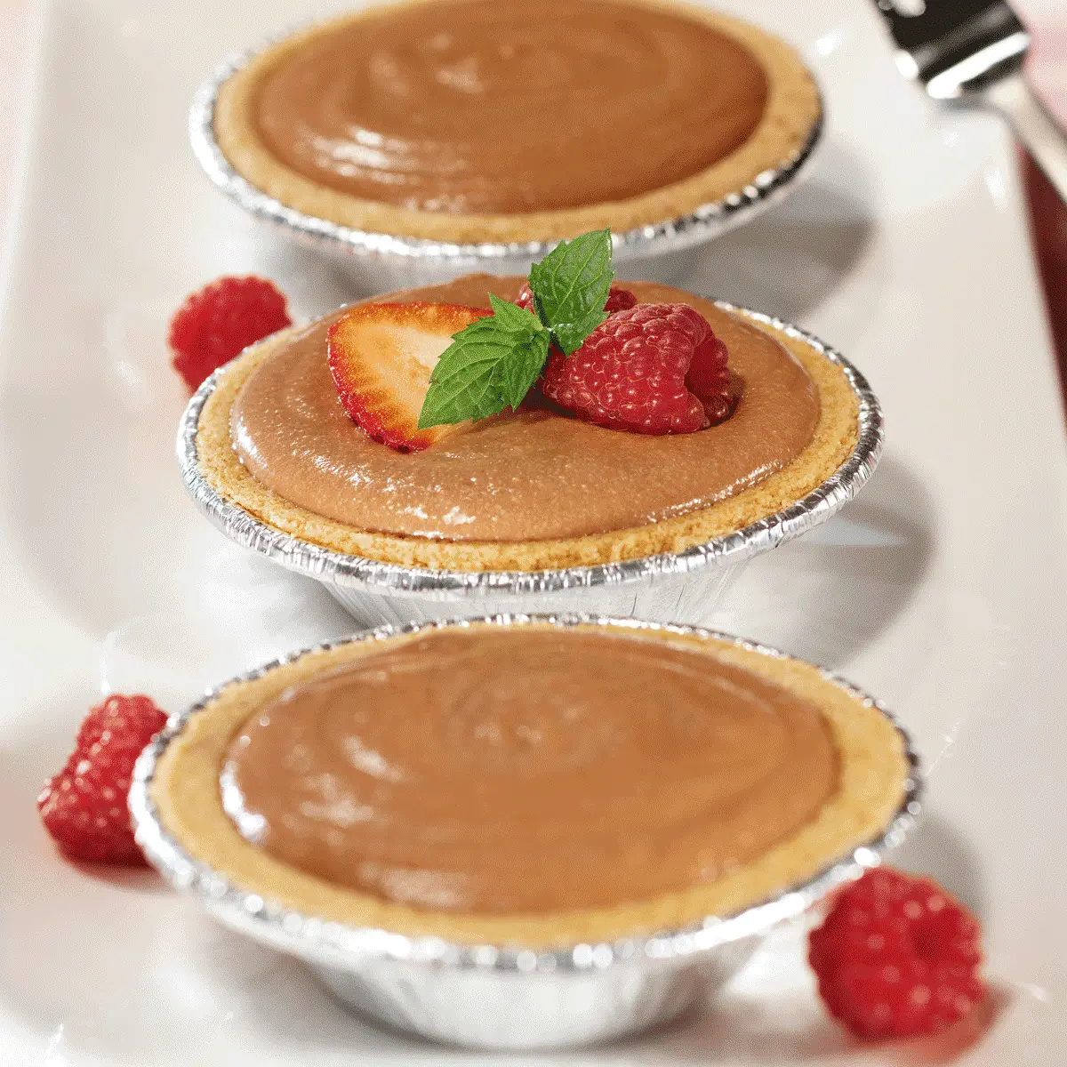 No-Cook Cocoa Berry Tarts
