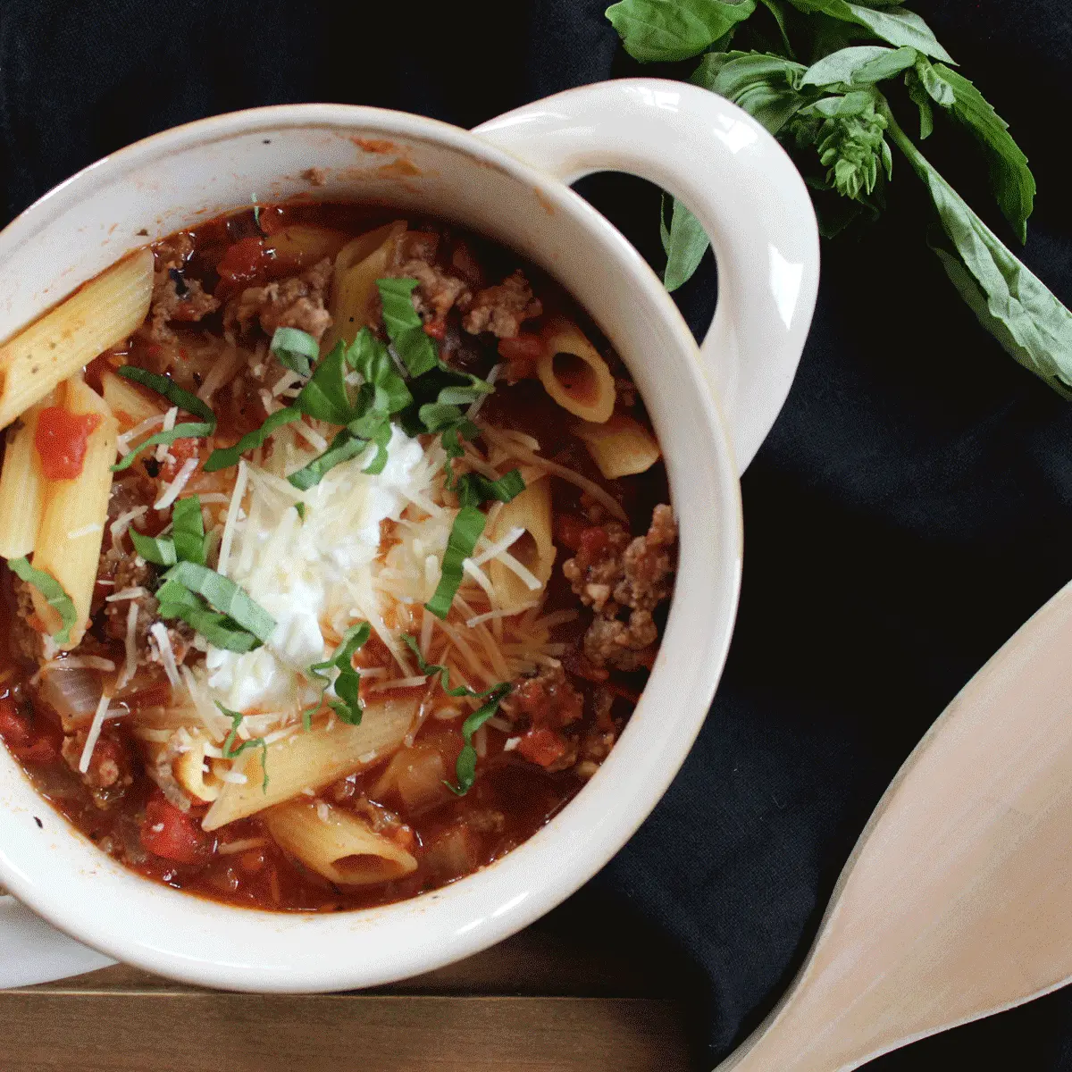 Lasagna Soup