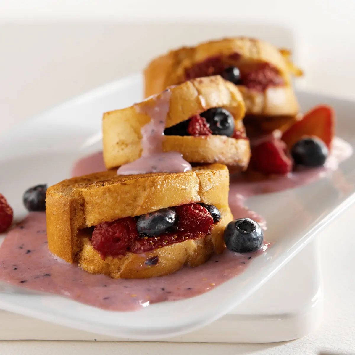Stuffed Berry French Toast