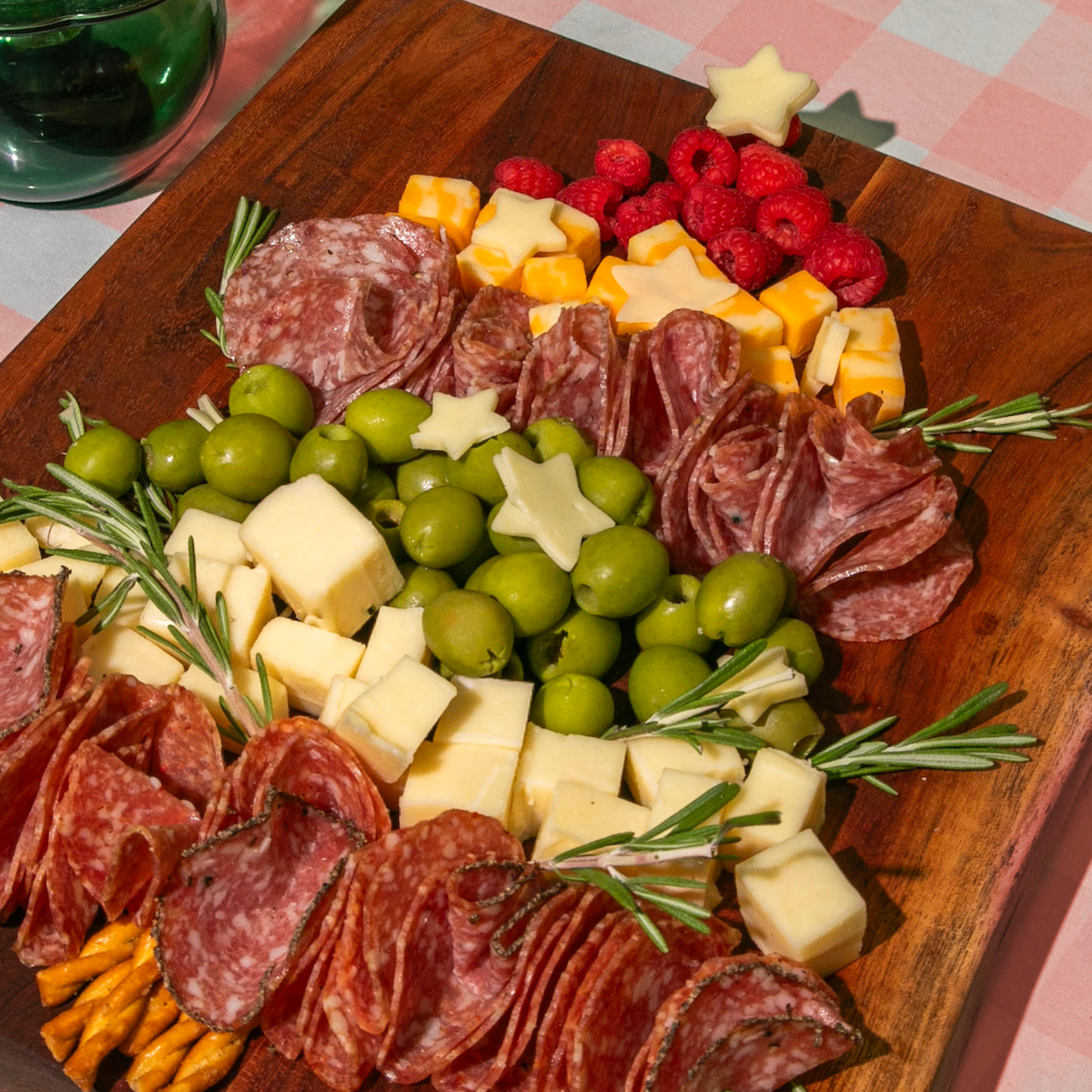 Christmas Tree Charcuterie Board