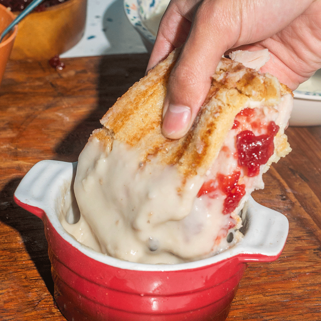 The Ultimate Thanksgiving Leftover Sandwich