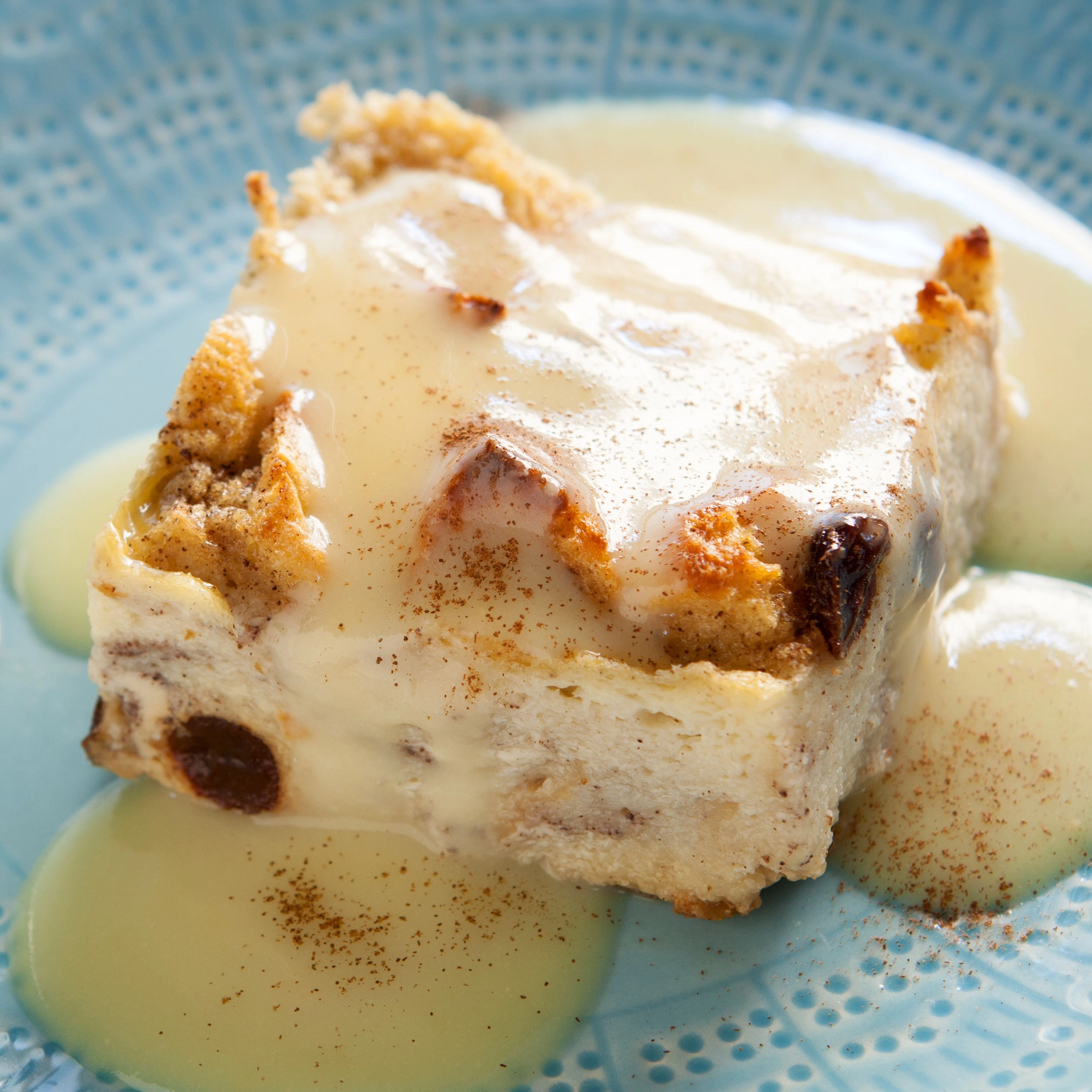 White Chocolate Bread Pudding