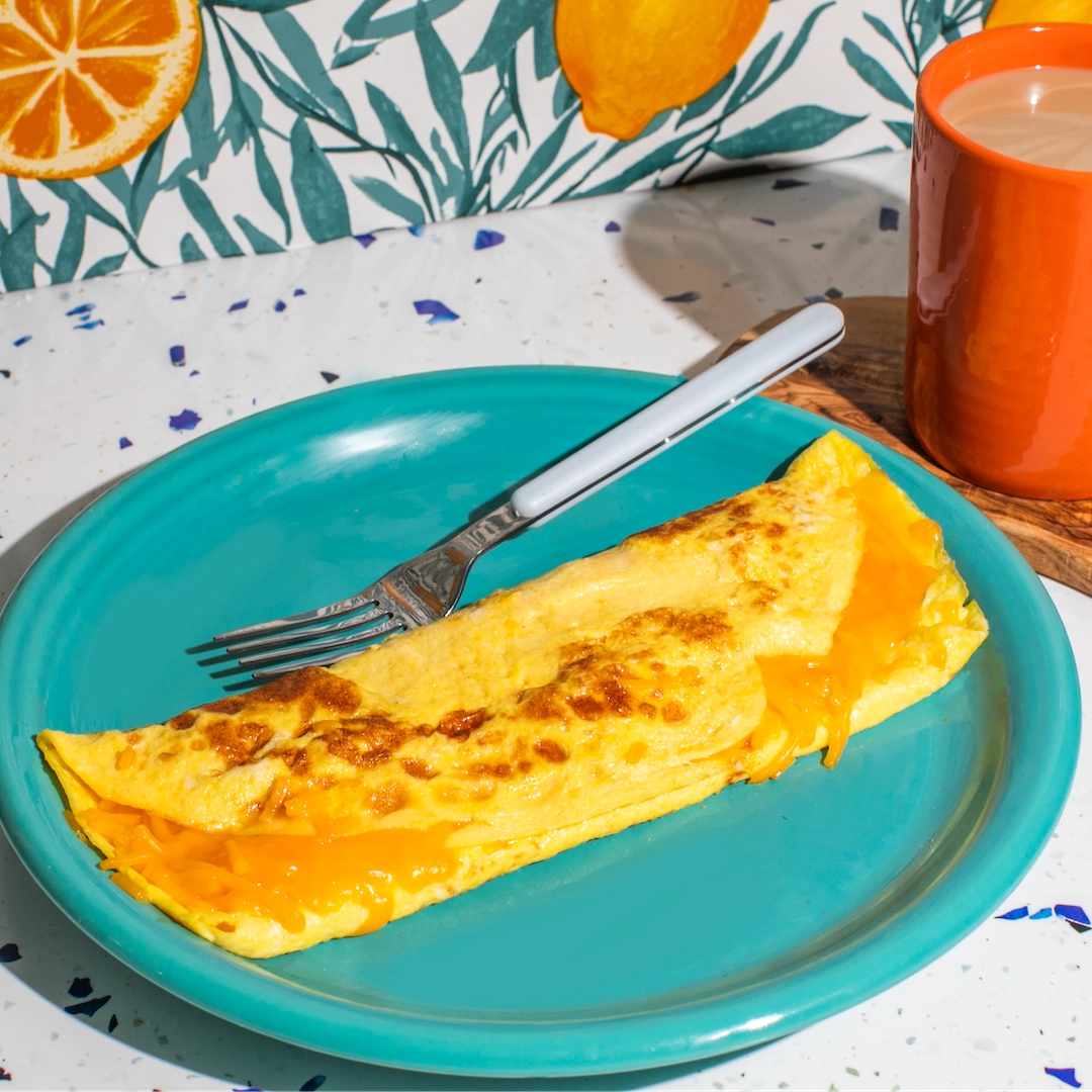 Evert Silva’s Cheesy Post-Workout Protein Omelet