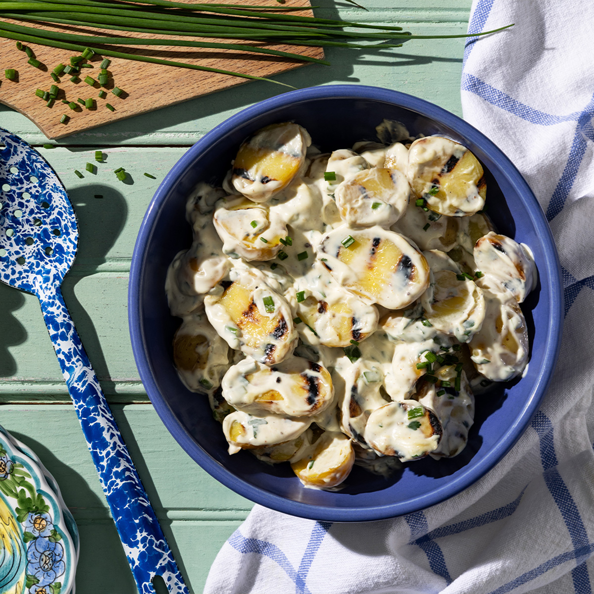 Grilled Potato Salad