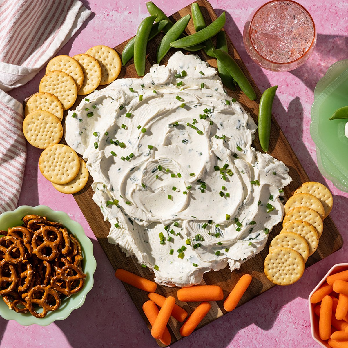 Whipped Cream Cheese Board